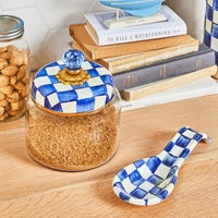 Royal Check Spoon Rest