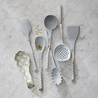 Sterling Check Spoon Rest