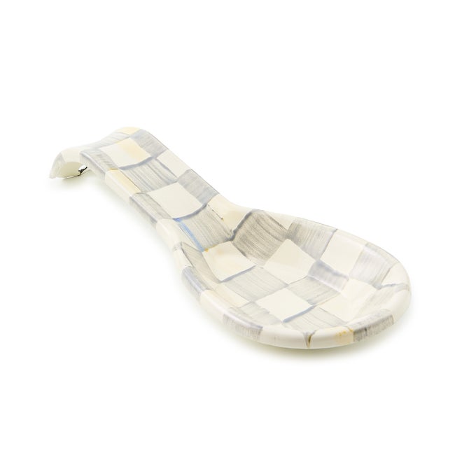 Sterling Check Spoon Rest image number 0