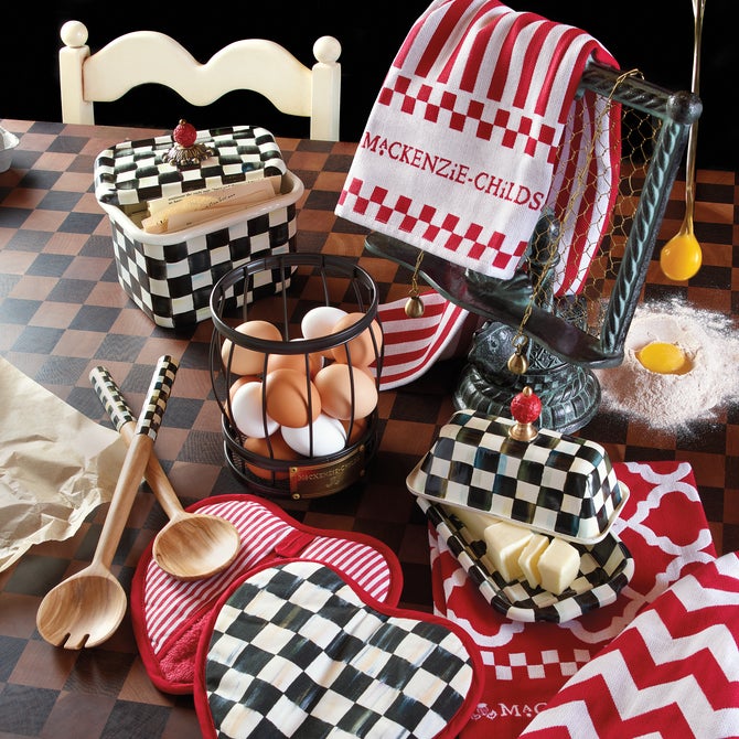 Courtly Check Recipe Box image number 5