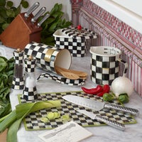 Courtly Check Recipe Box