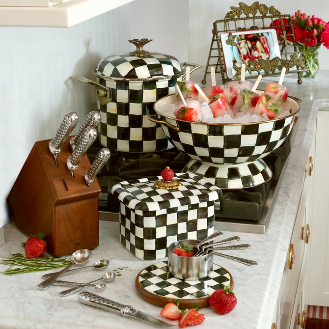 Courtly Check Recipe Box image number 8