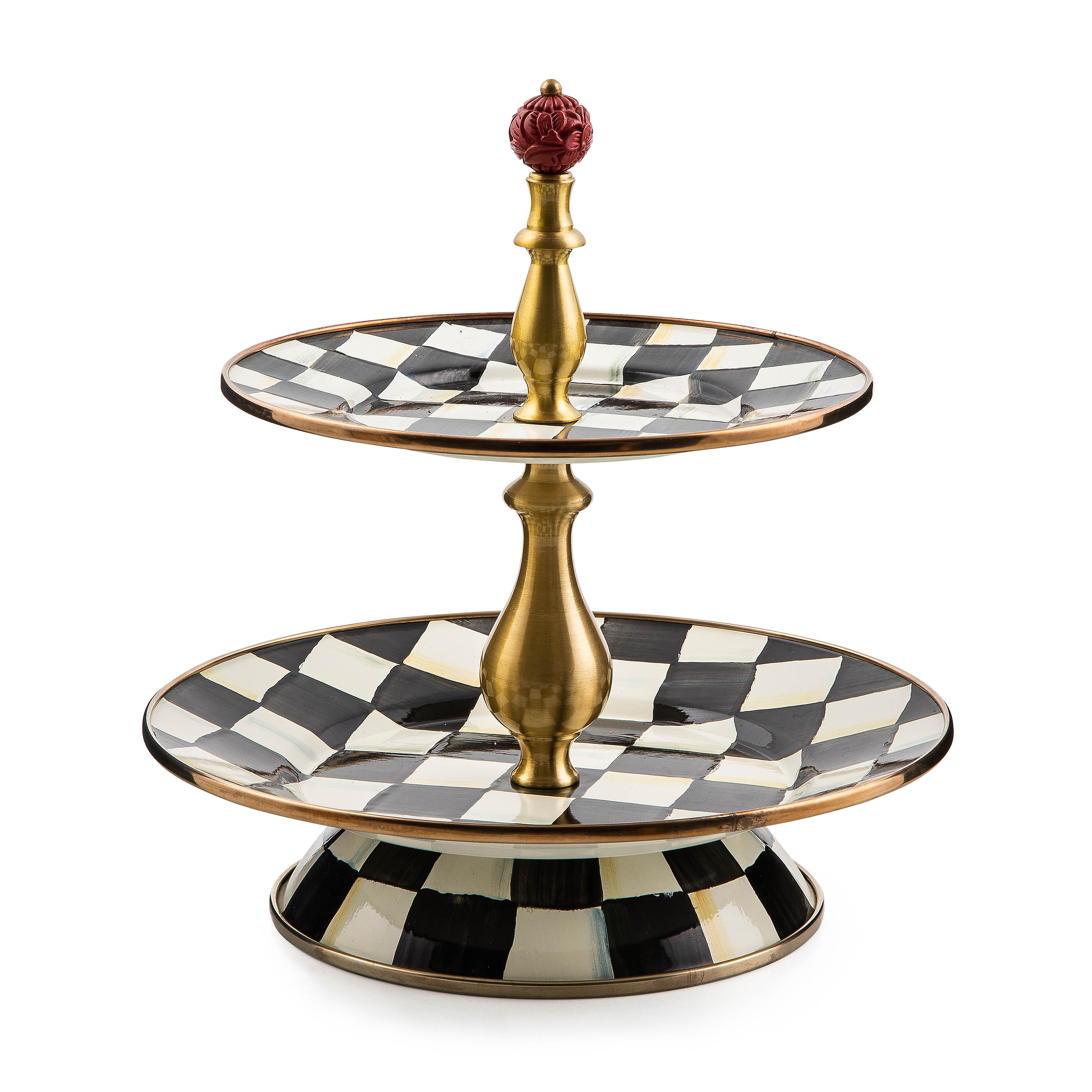 MacKenzie-Childs Enamel Sweet Stand - Thumbnail 3