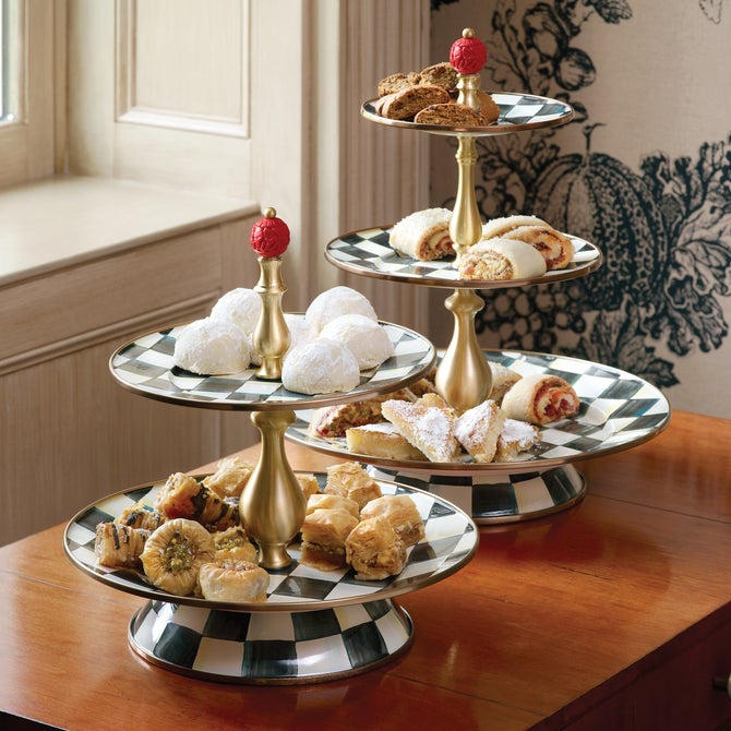 Courtly Check Three Tier Sweet Stand image number 6