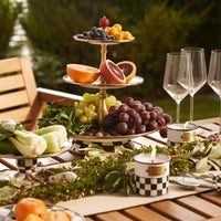 Courtly Check Three Tier Sweet Stand