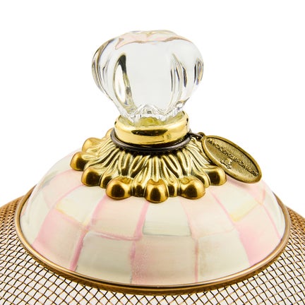 Rosy Check Small Mesh Dome