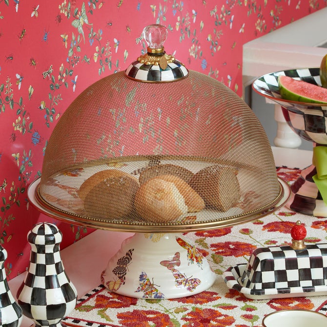 Courtly Check Large Mesh Dome image number 6
