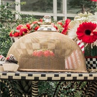 Courtly Check Large Mesh Dome