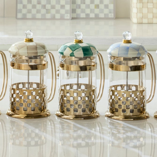 Emerald Check French Press image number 6