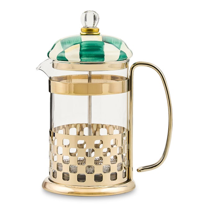 Emerald Check French Press image number 0