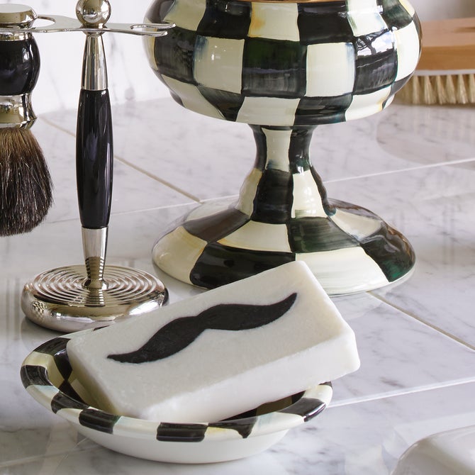 Courtly Check Enamel Bath Collection image number 4