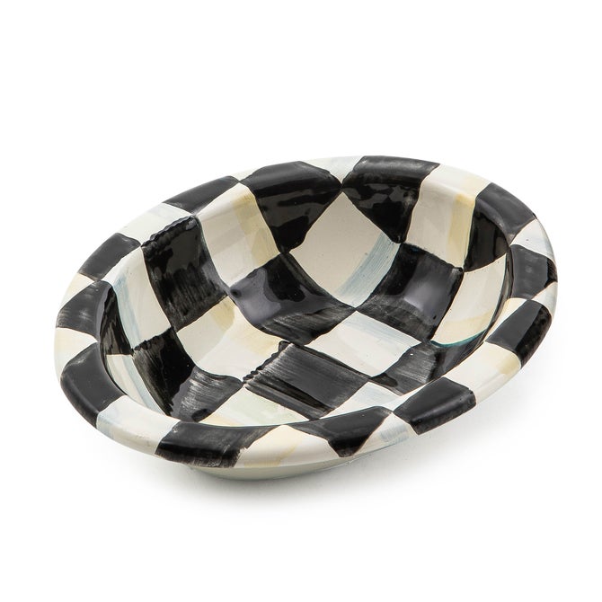 Courtly Check Enamel Bath Collection image number 3