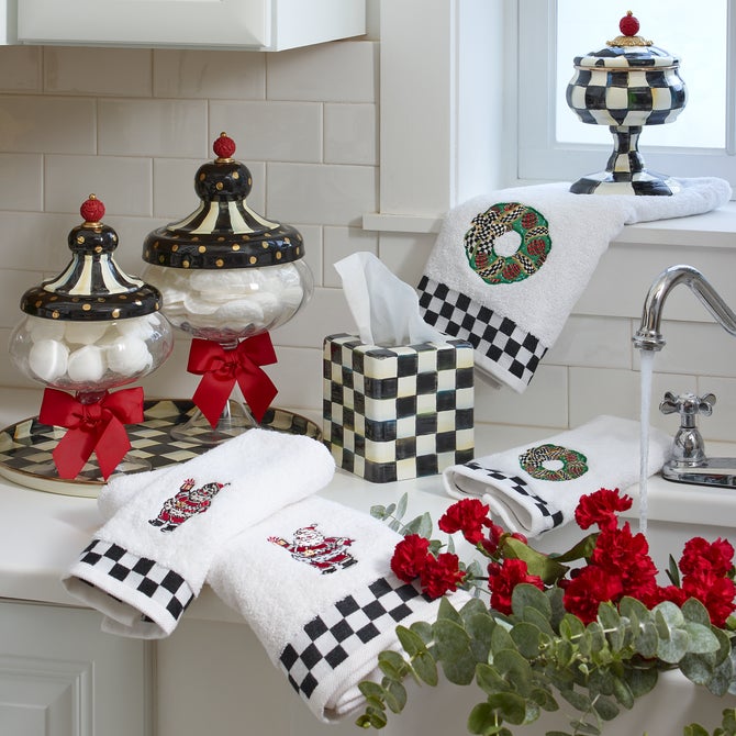 Courtly Check Boutique Tissue Box Cover image number 7