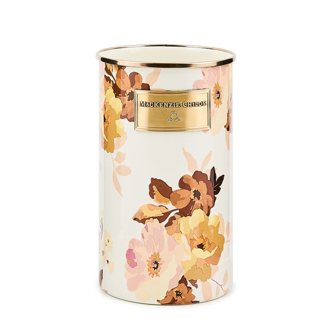 Wild Rose White Utensil Holder image number 0
