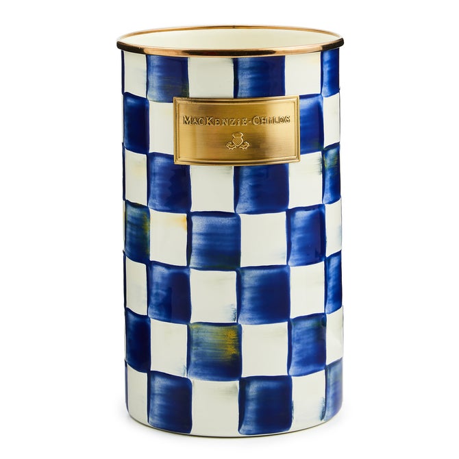 Royal Check Utensil Holder image number 0