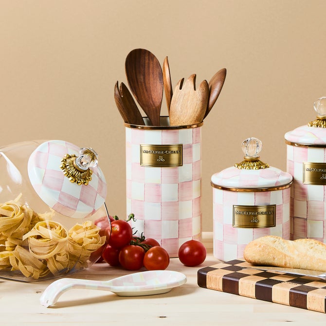 Rosy Check Utensil Holder image number 3