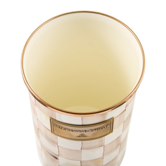 Mocha Check Utensil Holder image number 11