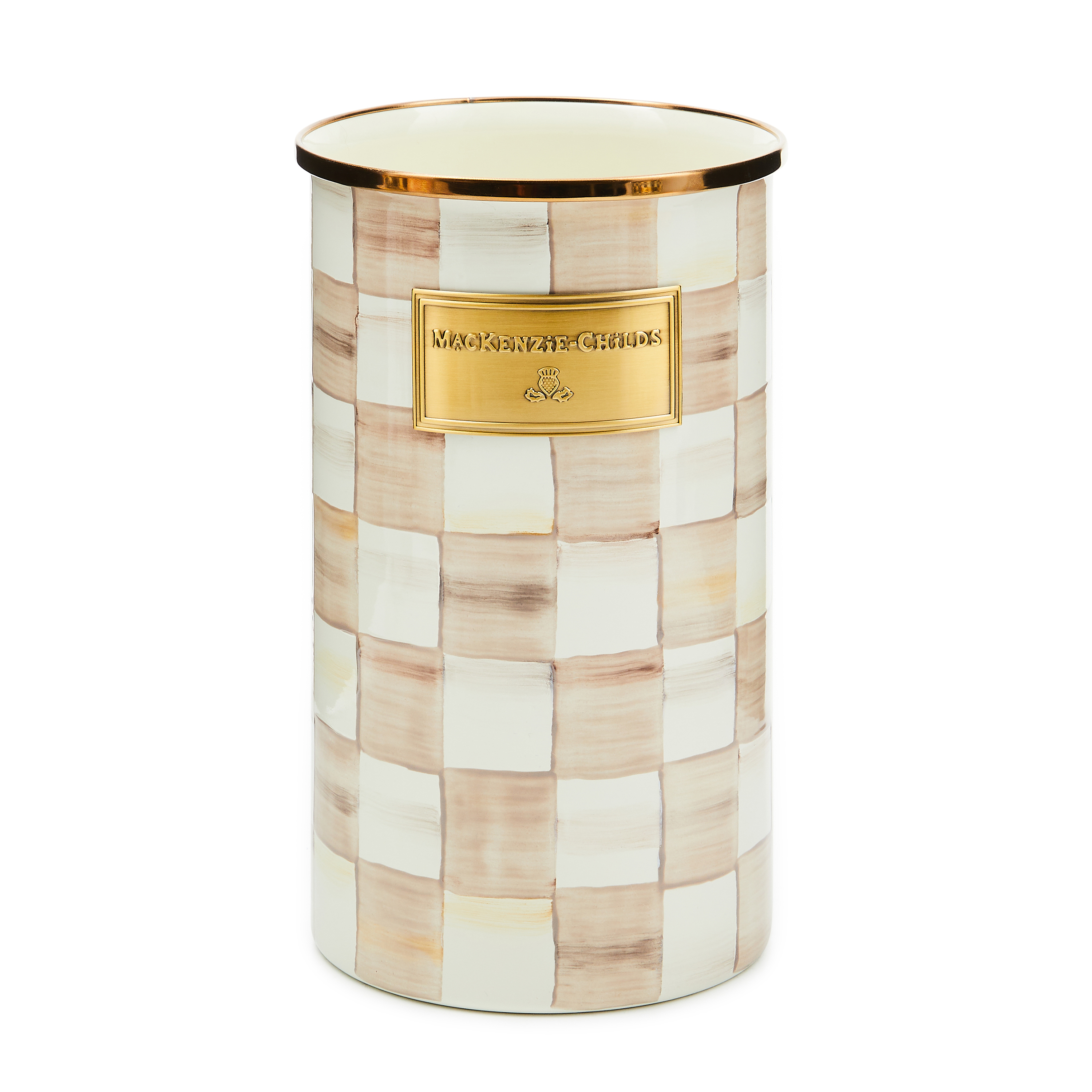 MacKenzie-Childs Check Utensil Holder - Thumbnail 2