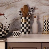 Courtly Check Utensil Holder