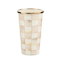 Mocha Check 20 Ounce Tumbler