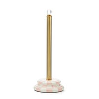 Rosy Check Enamel Bath Collection