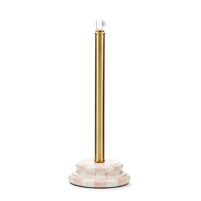 Rosy Check Enamel Bath Collection image number 3