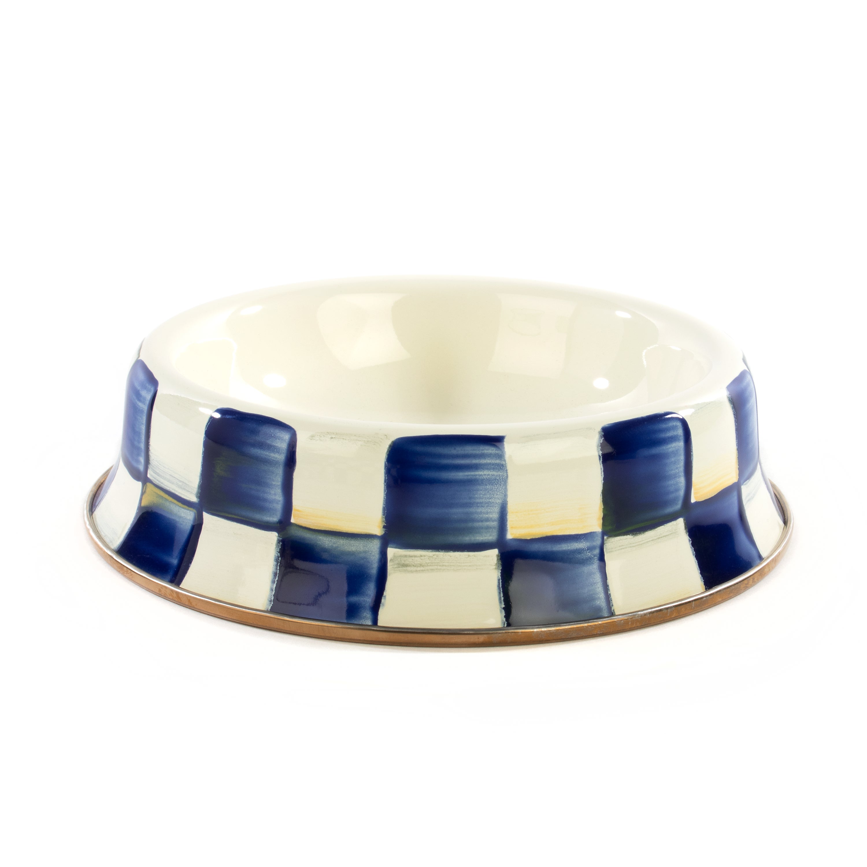 MacKenzie-Childs | Royal Check Small Pet Dish