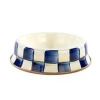 Royal Check Small Pet Dish