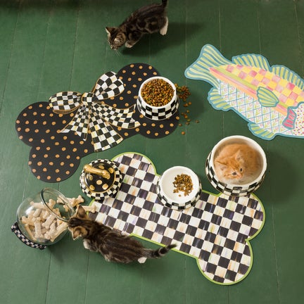 Courtly Check Small Pet Dish