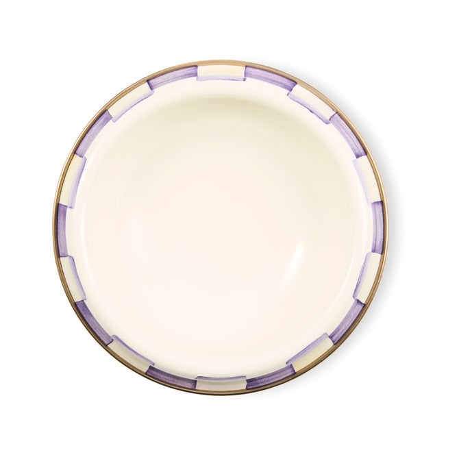 Violet Check Small Pet Dish image number 2