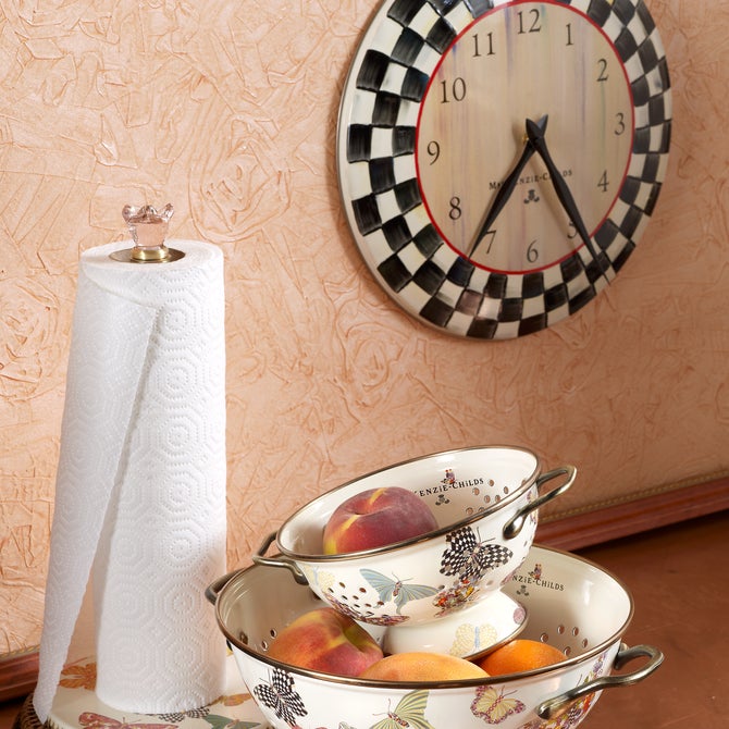 Courtly Check Wall Clock image number 9