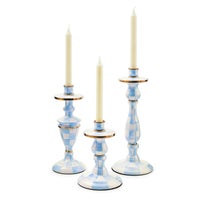 Sky Check Medium Candlestick