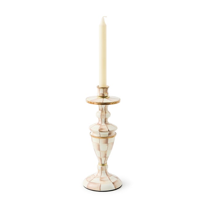 Mocha Check Medium Candlestick image number 3