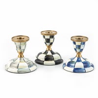 Courtly Check Short Candlestick