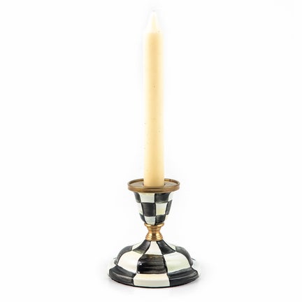 Courtly Check Short Candlestick