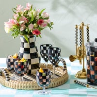 Courtly Check Tall Vase