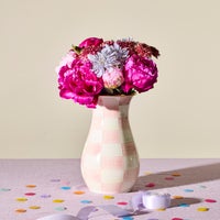 Rosy Check Tall Vase