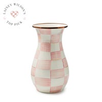 Rosy Check Tall Vase