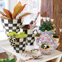 Courtly Check Small Garden Pot