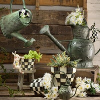 Courtly Check Small Garden Pot