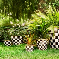 Courtly Check Small Garden Pot