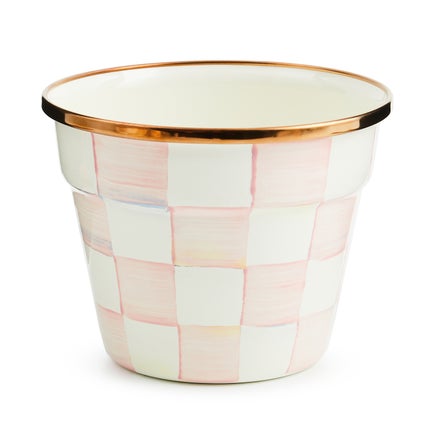Rosy Check Small Garden Pot