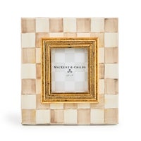 Mocha Check 2.5" x 3" Frame