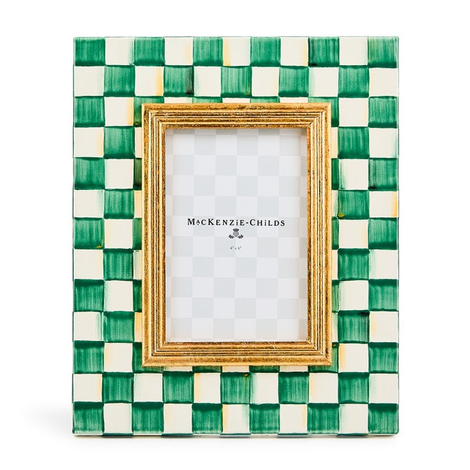 Emerald Check 4" x 6" Frame image number 0