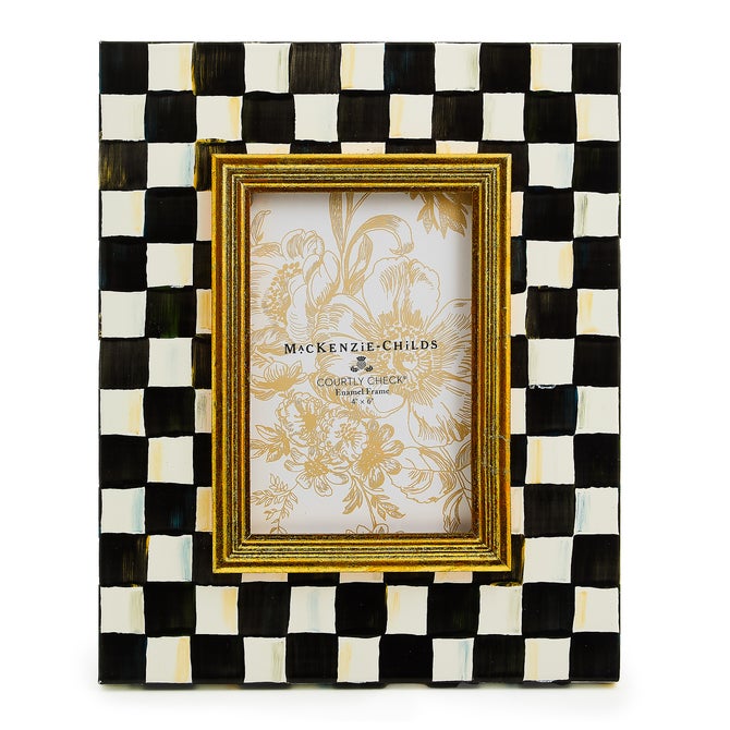 Courtly Check 4" x 6" Frame image number 0