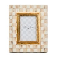 Mocha Check 4" x 6" Frame