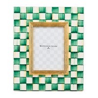 Emerald Check 5" x 7" Frame