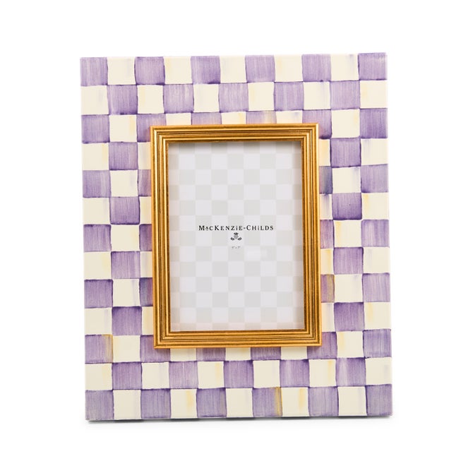 Violet Check 5" x 7" Frame image number 0