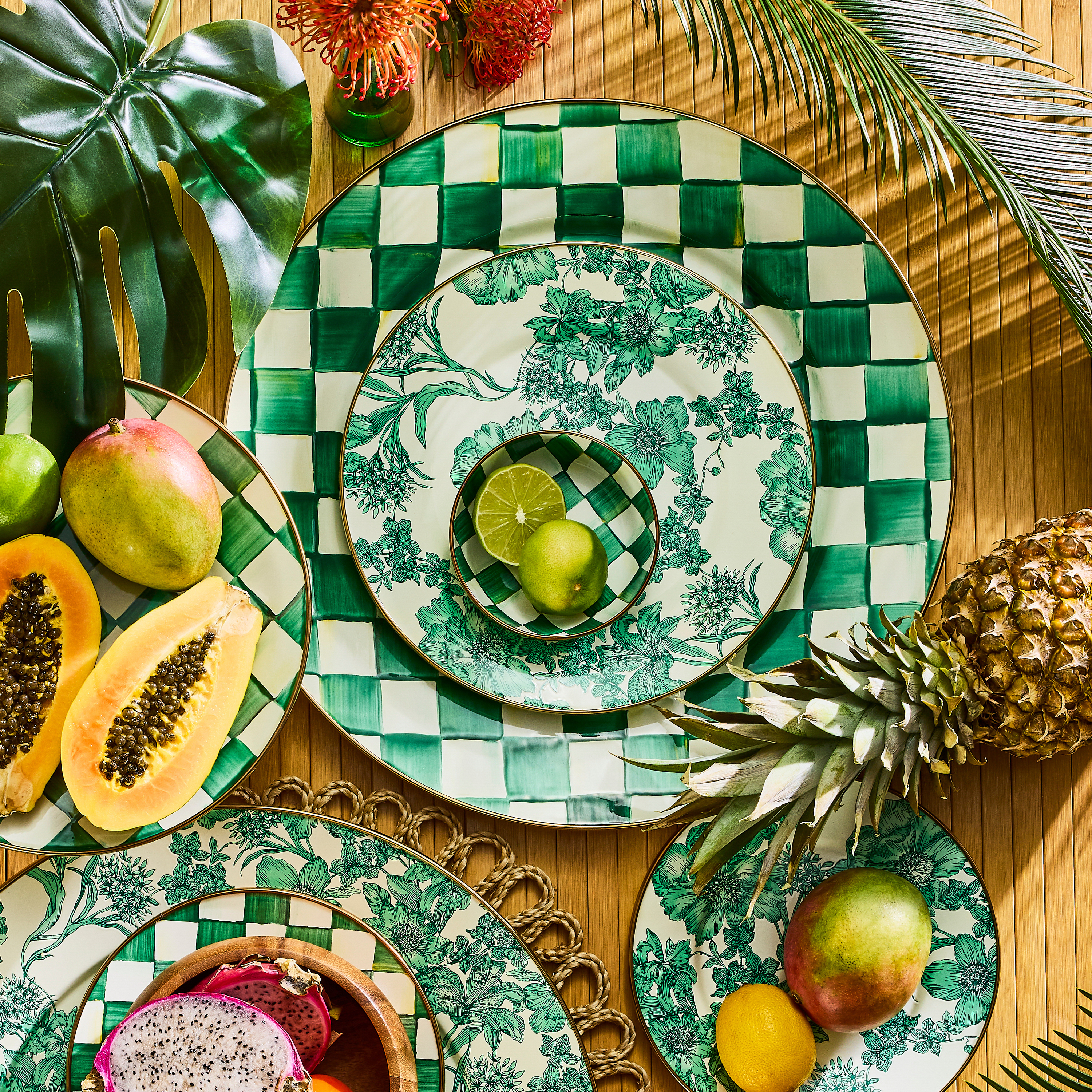 MacKenzie-Childs Check Relish Dish