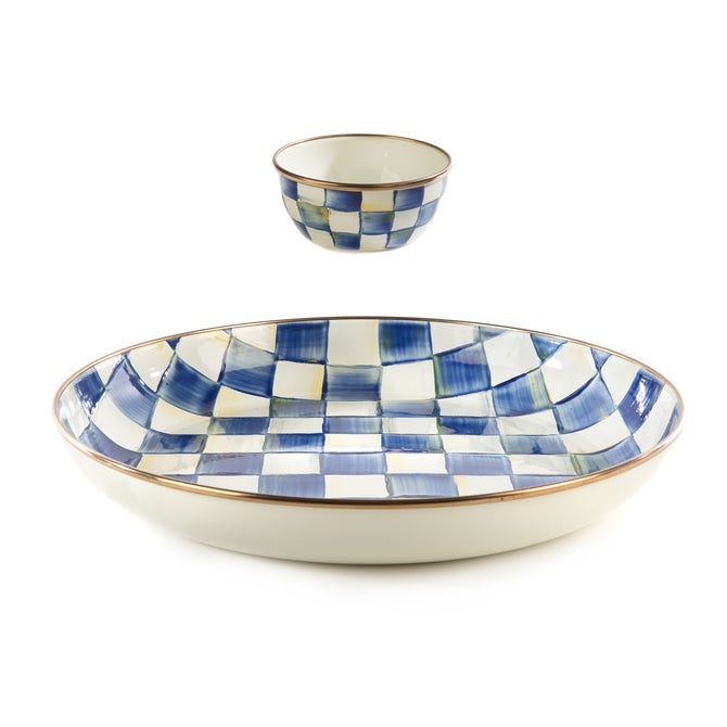 Royal Check Chip & Dip Set image number 1